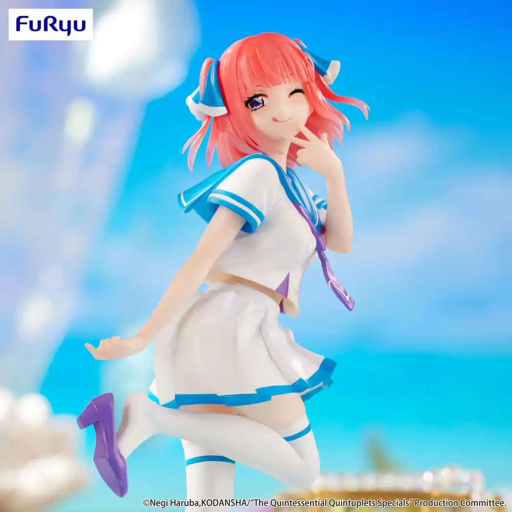 The Quintessential Quintuplets Trio-Try-iT Nakano Nino Marine Look Ver. PVC szobor figura 21 cm termékfotó