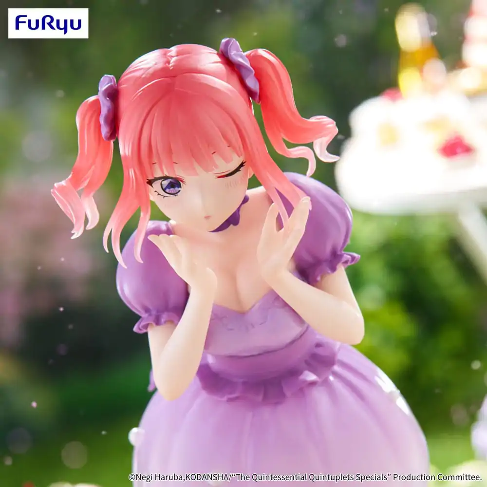 The Quintessential Quintuplets Trio-Try-iT Nakano Nino Pastel Dress Ver. PVC szobor figura 21 cm termékfotó