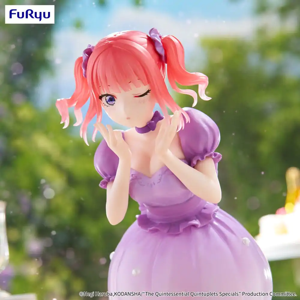 The Quintessential Quintuplets Trio-Try-iT Nakano Nino Pastel Dress Ver. PVC szobor figura 21 cm termékfotó