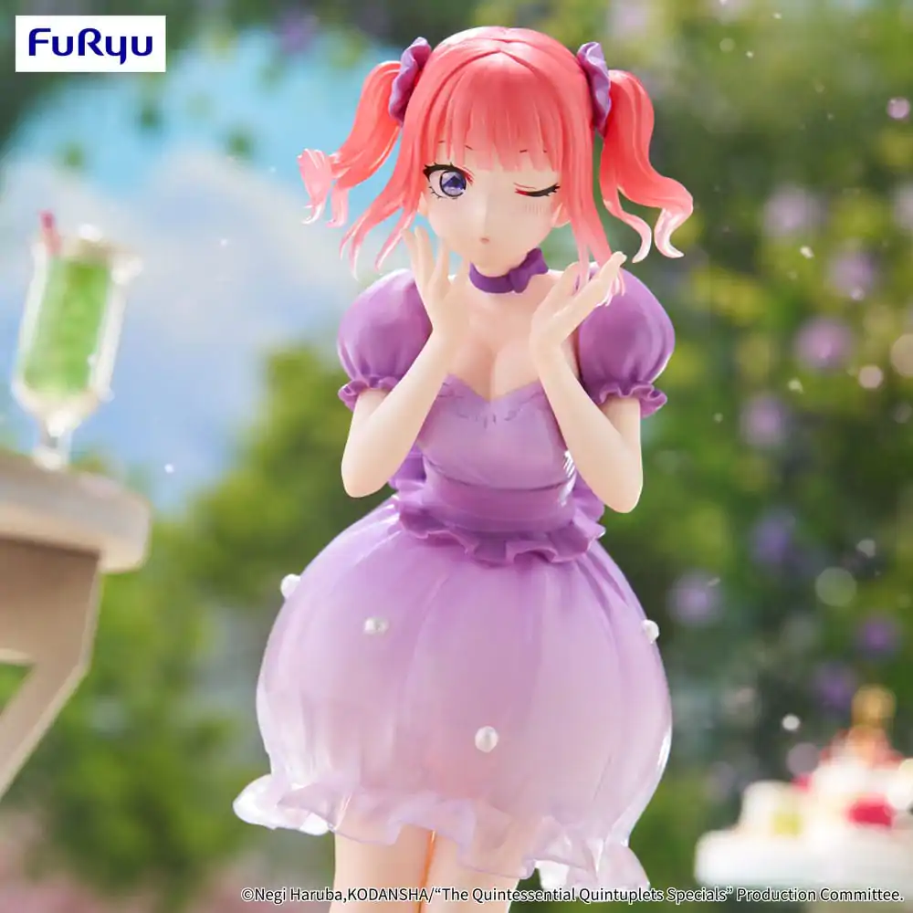 The Quintessential Quintuplets Trio-Try-iT Nakano Nino Pastel Dress Ver. PVC szobor figura 21 cm termékfotó