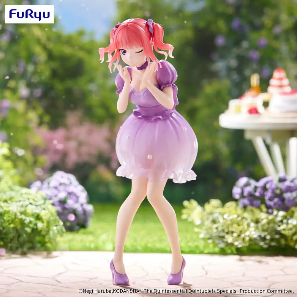 The Quintessential Quintuplets Trio-Try-iT Nakano Nino Pastel Dress Ver. PVC szobor figura 21 cm termékfotó