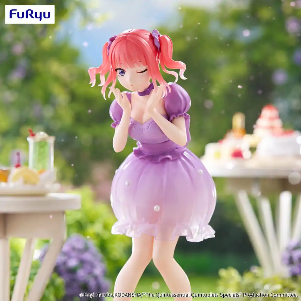 The Quintessential Quintuplets Trio-Try-iT Nakano Nino Pastel Dress Ver. PVC szobor figura 21 cm termékfotó