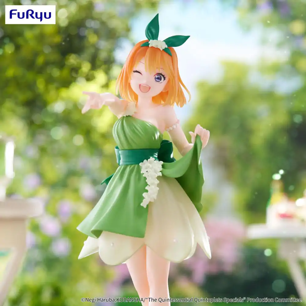 The Quintessential Quintuplets Trio-Try-iT Nakano Yotsuba Pastel Dress Ver. PVC szobor figura 22 cm termékfotó