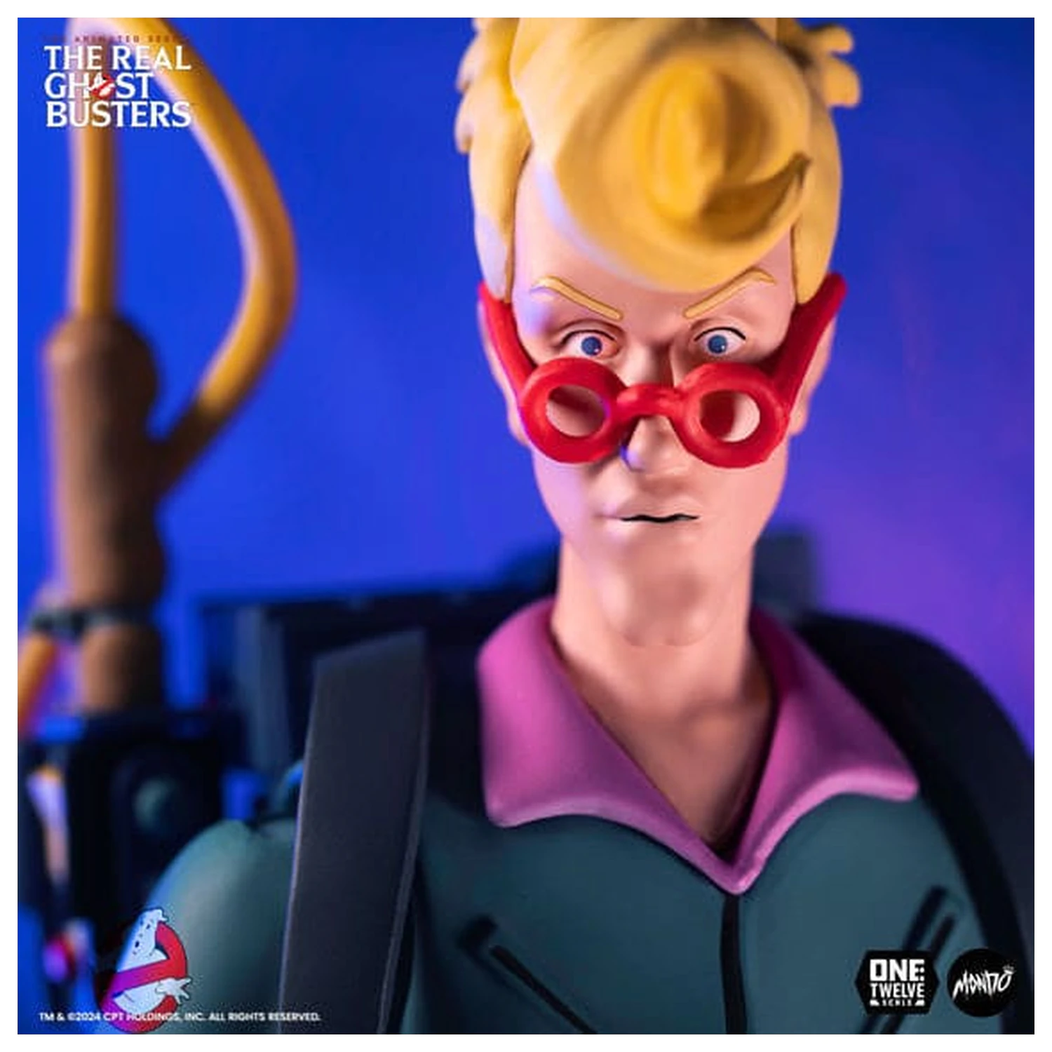 The Real Ghostbusters 1/12 Egon Spengler akciófigura  termékfotó
