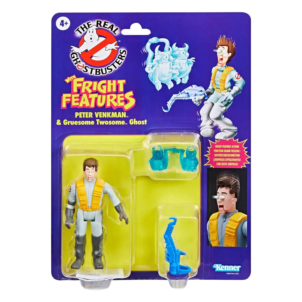 The Real Ghostbusters Kenner Classics Action Figure Peter Venkman & Gruesome Twosome Geist termékfotó