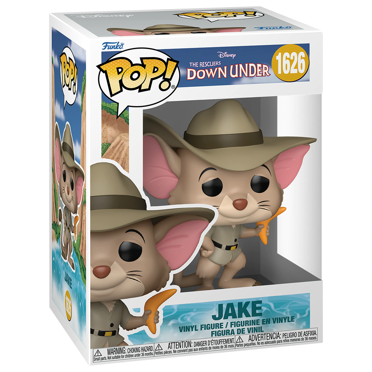 The Rescuers Down Under Funko POP! Disney Vinyl figura Jake 9 cm termékfotó