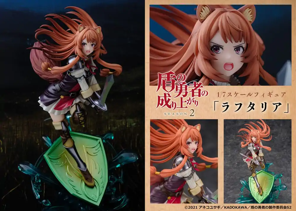 The Rising of the Shield Hero 1/7 Raphtalia PVC szobor figura 27 cm termékfotó