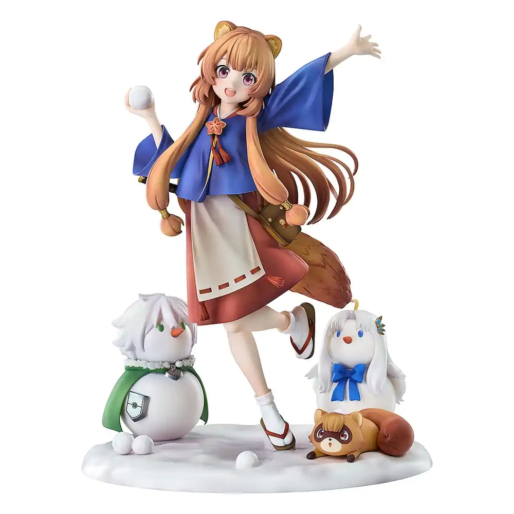 The Rising of the Shield Hero 1/7 Raphtalia: Snow Play Ver. PVC szobor figura 20 cm termékfotó
