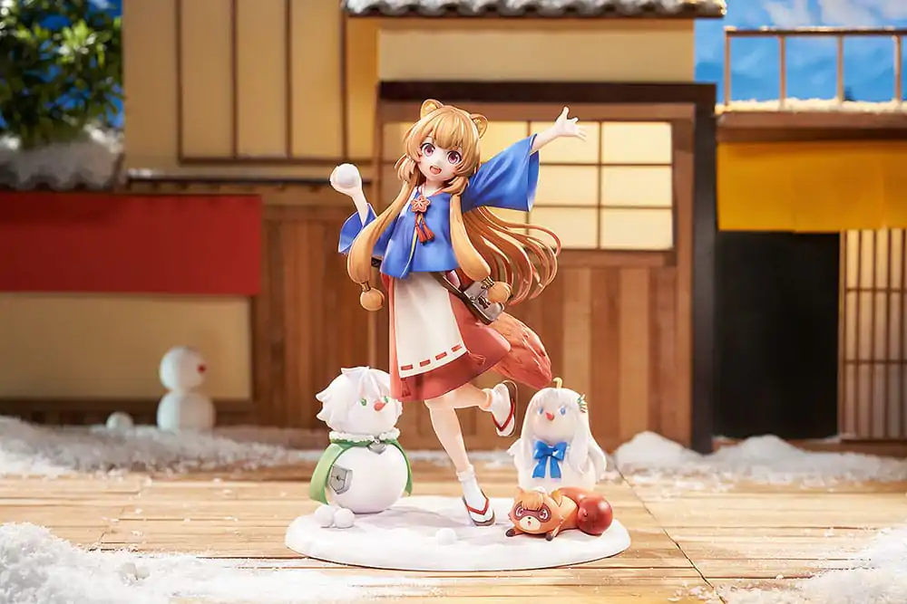 The Rising of the Shield Hero 1/7 Raphtalia: Snow Play Ver. PVC szobor figura 20 cm termékfotó
