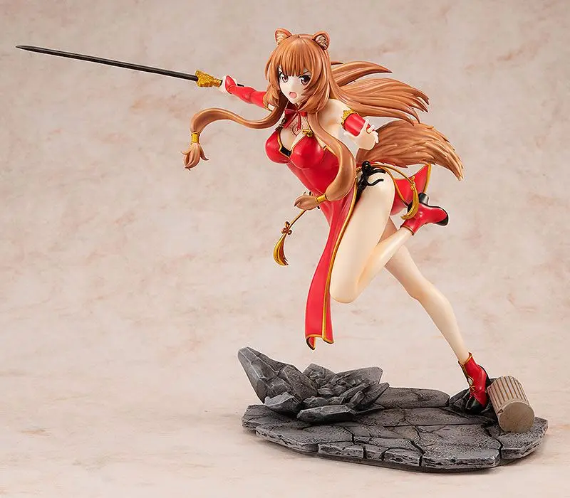 The Rising of the Shield Hero Season 2 1/7 Raphtalia Red Dress Style Ver. szobor figura 22 cm termékfotó