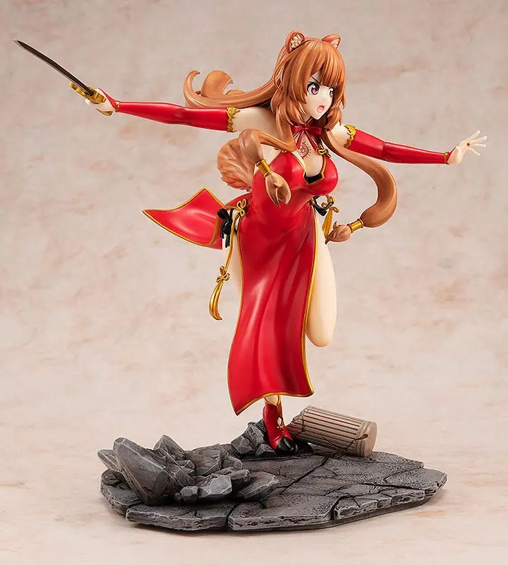 The Rising of the Shield Hero Season 2 1/7 Raphtalia Red Dress Style Ver. szobor figura 22 cm termékfotó