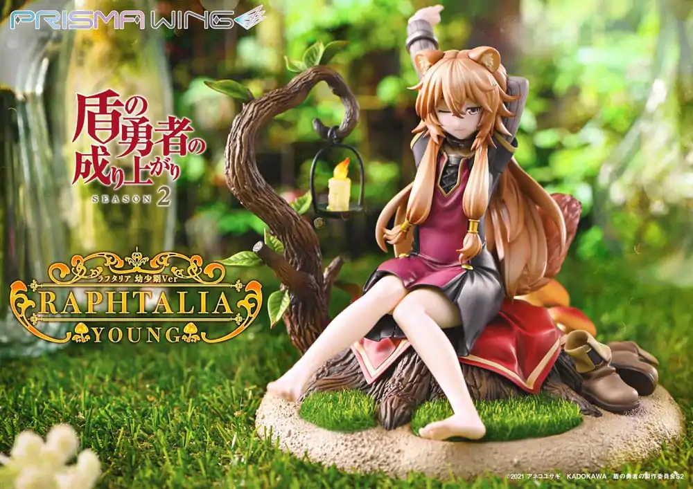 The Rising of the shield Hero Season 2 Prisma Wing 1/7 Raphtalia Young Version PVC szobor figura 15 cm termékfotó