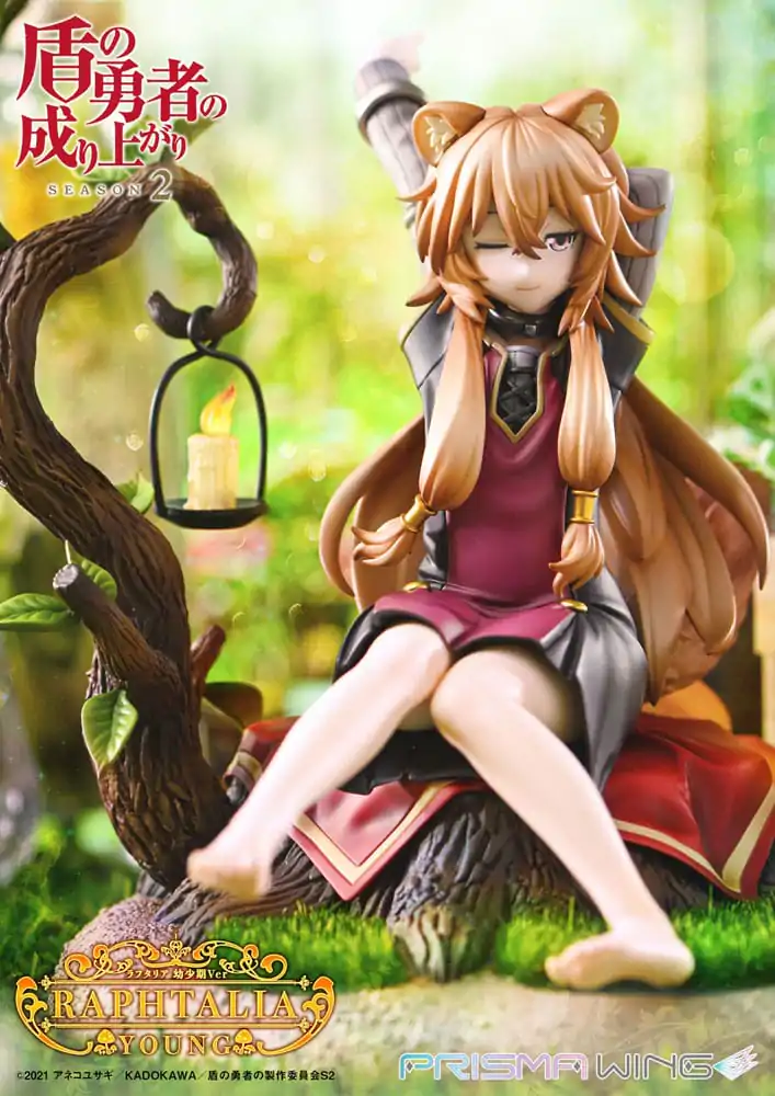 The Rising of the shield Hero Season 2 Prisma Wing 1/7 Raphtalia Young Version PVC szobor figura 15 cm termékfotó