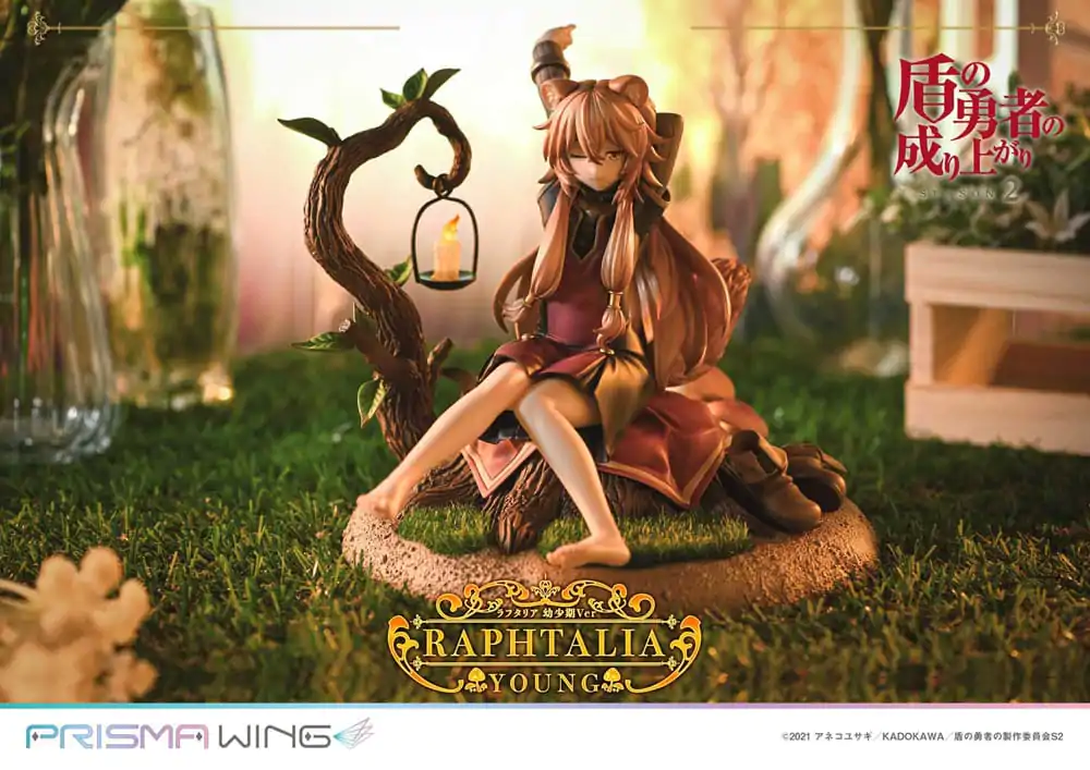 The Rising of the shield Hero Season 2 Prisma Wing 1/7 Raphtalia Young Version PVC szobor figura 15 cm termékfotó