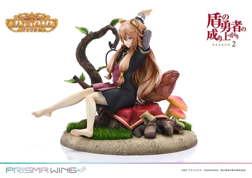 The Rising of the shield Hero Season 2 Prisma Wing 1/7 Raphtalia Young Version PVC szobor figura 15 cm termékfotó