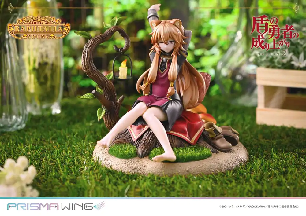 The Rising of the shield Hero Season 2 Prisma Wing 1/7 Raphtalia Young Version PVC szobor figura 15 cm termékfotó