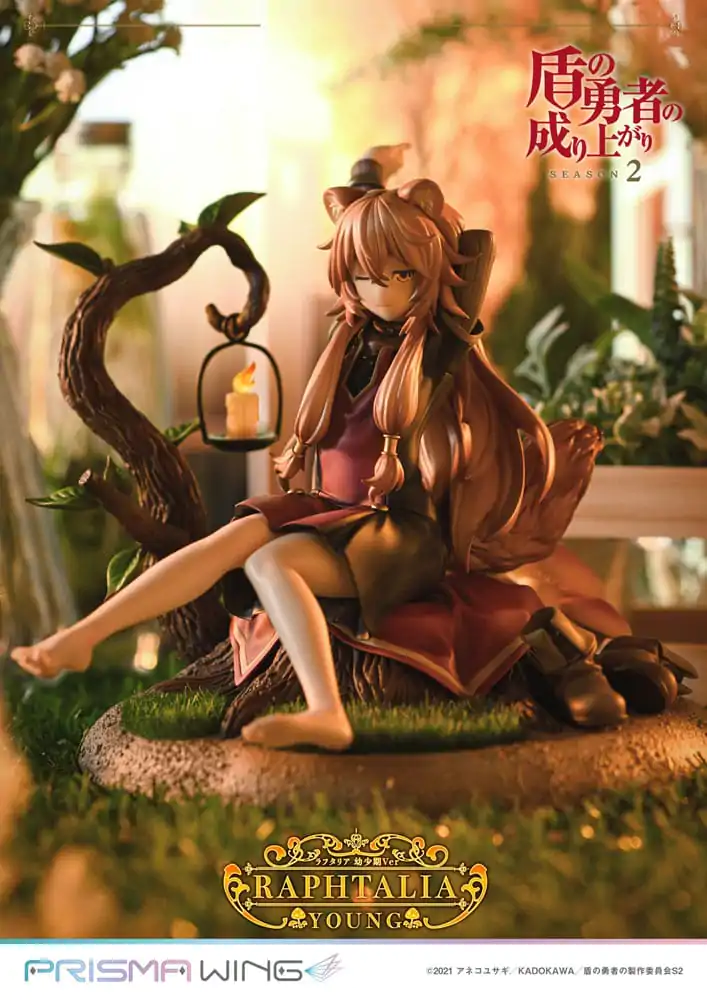 The Rising of the shield Hero Season 2 Prisma Wing 1/7 Raphtalia Young Version PVC szobor figura 15 cm termékfotó