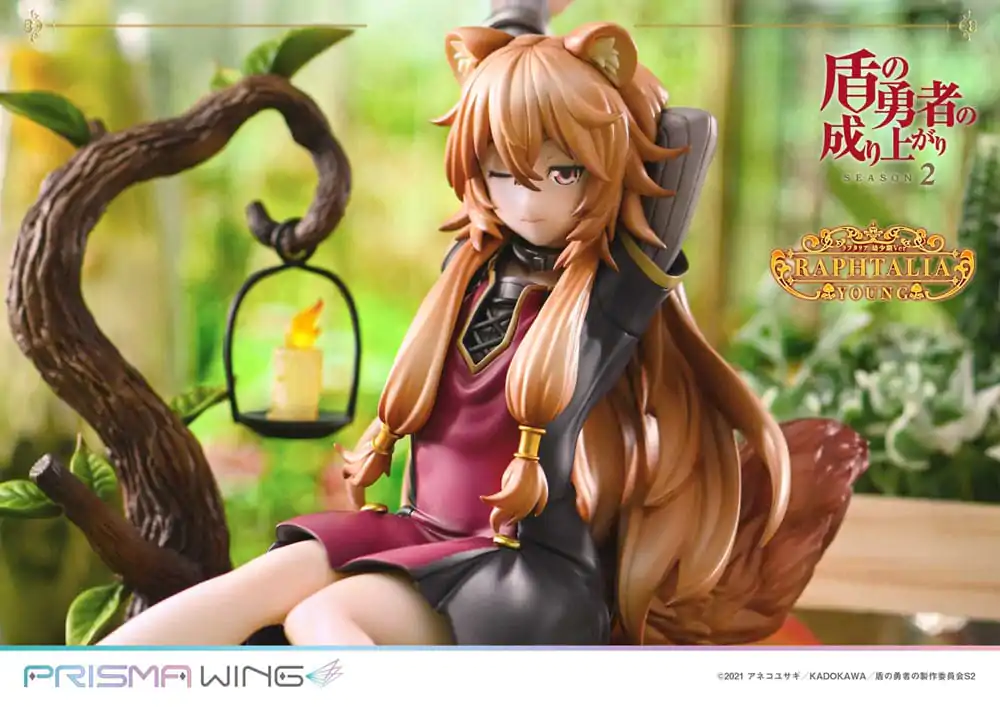 The Rising of the shield Hero Season 2 Prisma Wing 1/7 Raphtalia Young Version PVC szobor figura 15 cm termékfotó