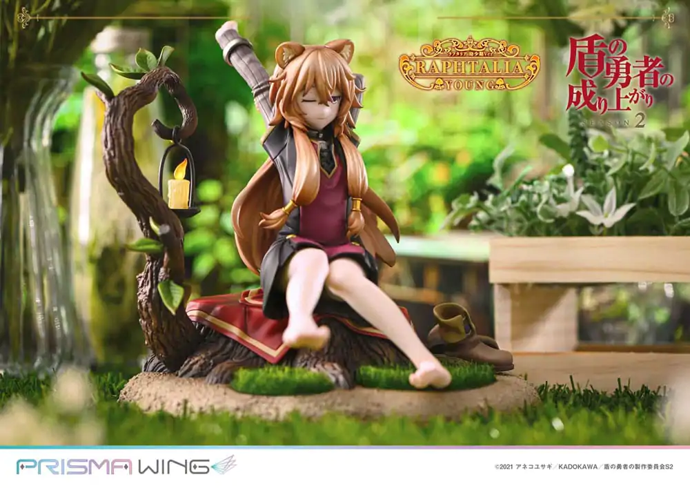 The Rising of the shield Hero Season 2 Prisma Wing 1/7 Raphtalia Young Version PVC szobor figura 15 cm termékfotó