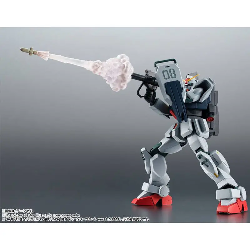 The Robot Spirits Anime Mobile Suit Gundam he 08th MS option Parts kiegészítő csomag termékfotó