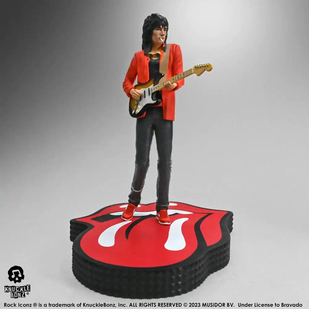 The Rolling Stones Rock Iconz Ronnie Fa (Tattoo You Tour 1981) szobor figura 22 cm termékfotó