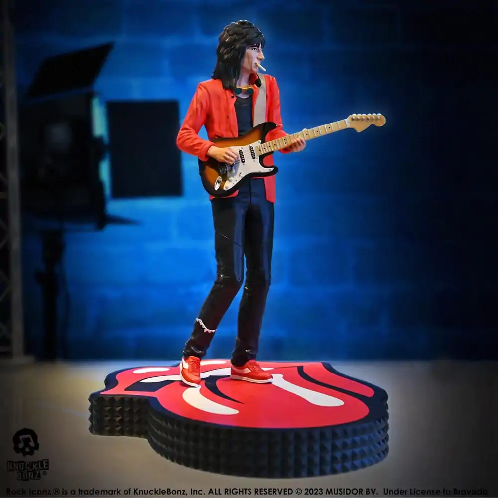 The Rolling Stones Rock Iconz Ronnie Fa (Tattoo You Tour 1981) szobor figura 22 cm termékfotó