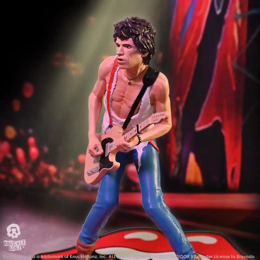 The Rolling Stones Rock IconzKeith Richards (Tattoo You Tour 1981)  szobor figura 22 cm termékfotó