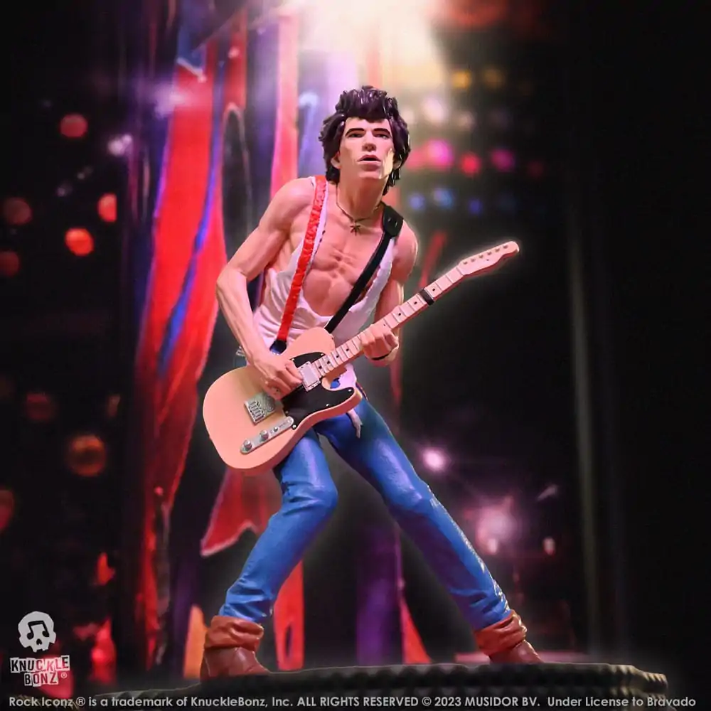 The Rolling Stones Rock IconzKeith Richards (Tattoo You Tour 1981)  szobor figura 22 cm termékfotó