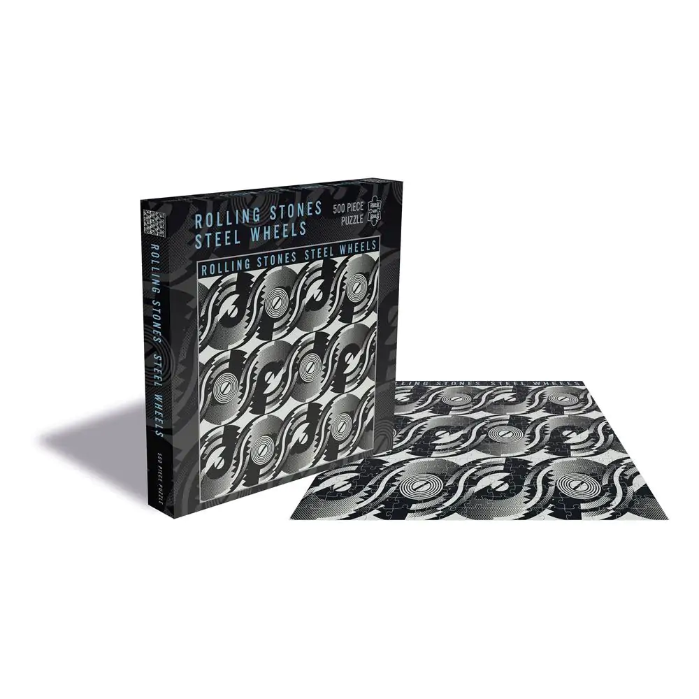 The Rolling Stones Rock Saws Steel Wheels puzzle (500 darab) termékfotó