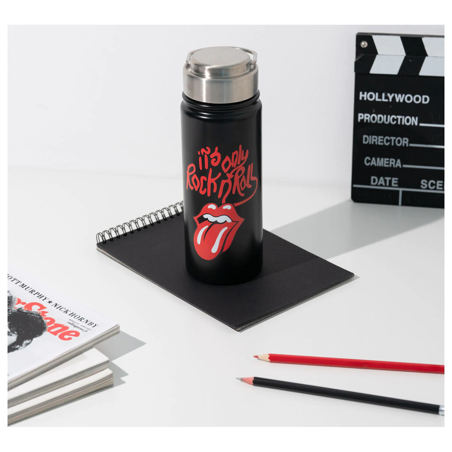 The Rolling Stones rozsdamentes acél palack kulacs 500ml termékfotó