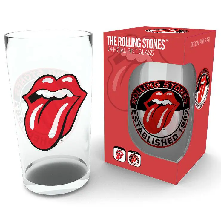 The Rolling Stones Tongue pint pohár termékfotó