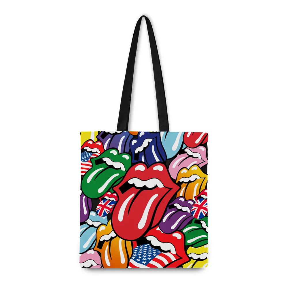 The Rolling Stones Tongues bevásárló táska termékfotó