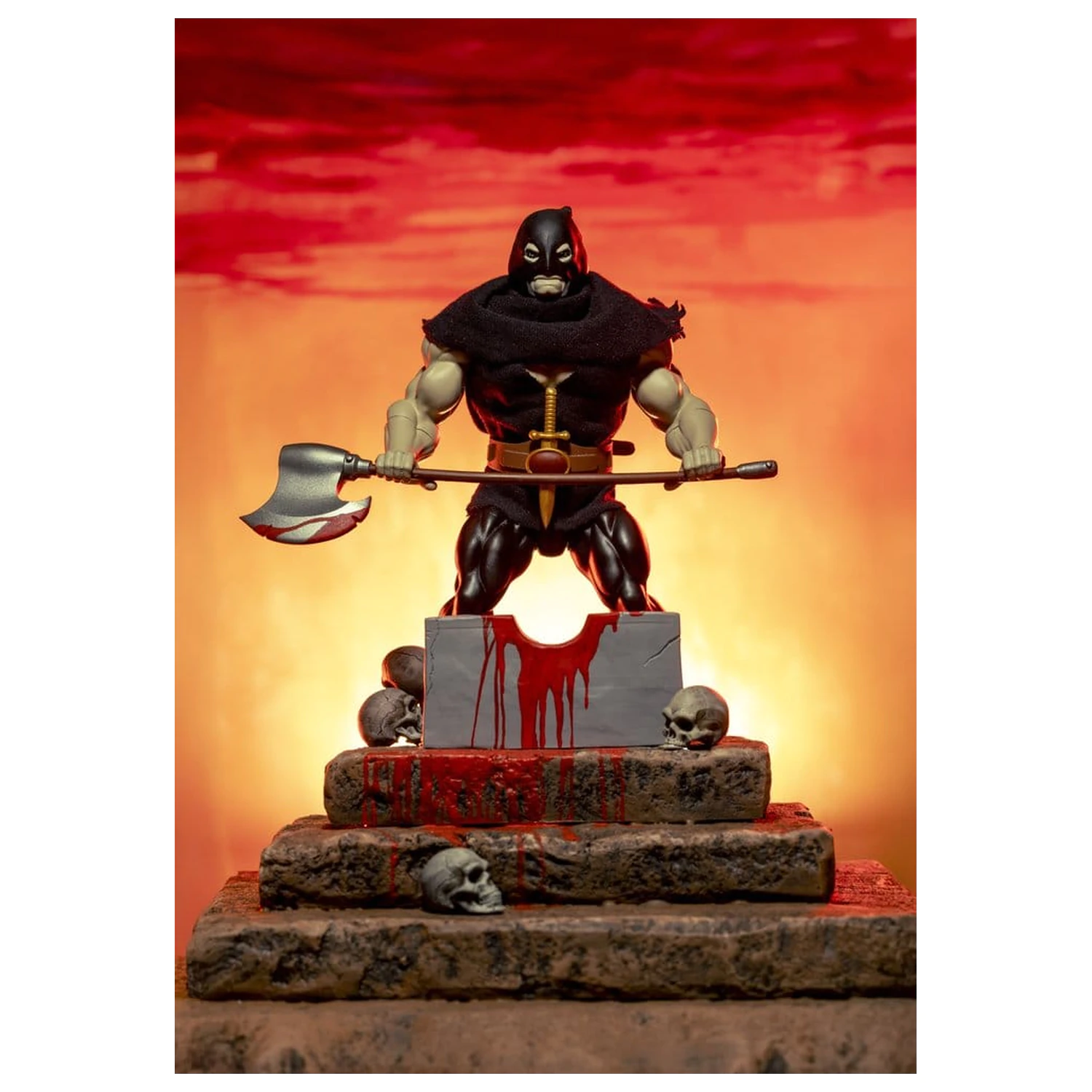 The Savage World of Frazetta akciófigura The Executioner Museum Edition 14 cm termékfotó