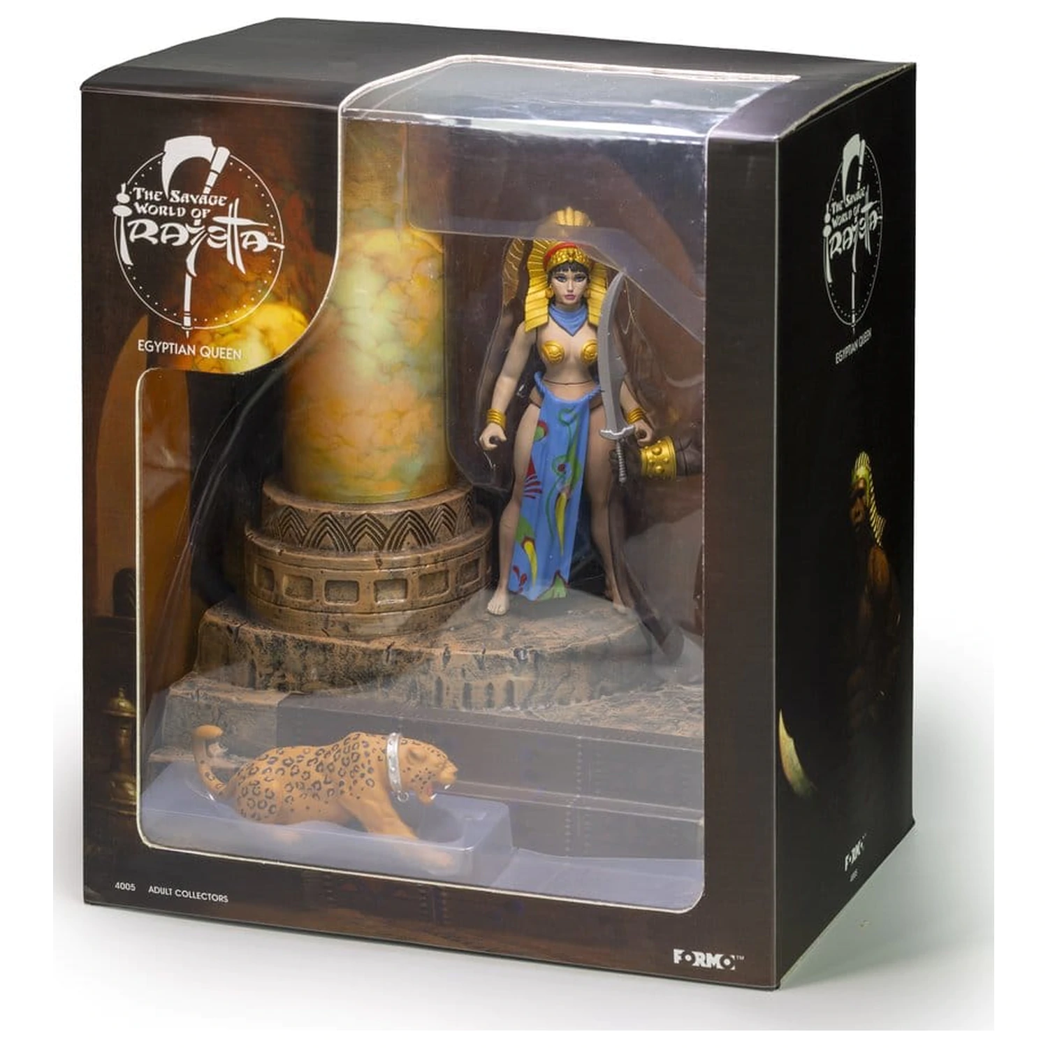 The Savage World of Frazetta Egyptian Queen & The Guard (Museum Edition) akciófigura csomag 14 cm termékfotó