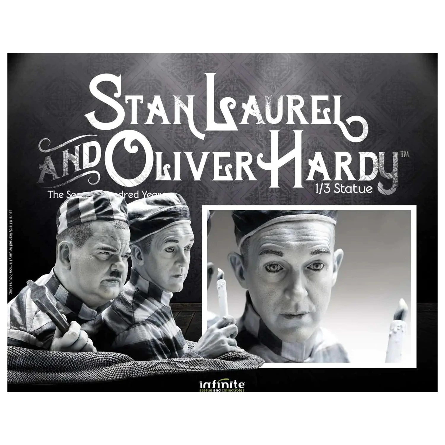 The Second Hundred Years Laurel & Hardy szobor figura 1/3 16 cm termékfotó