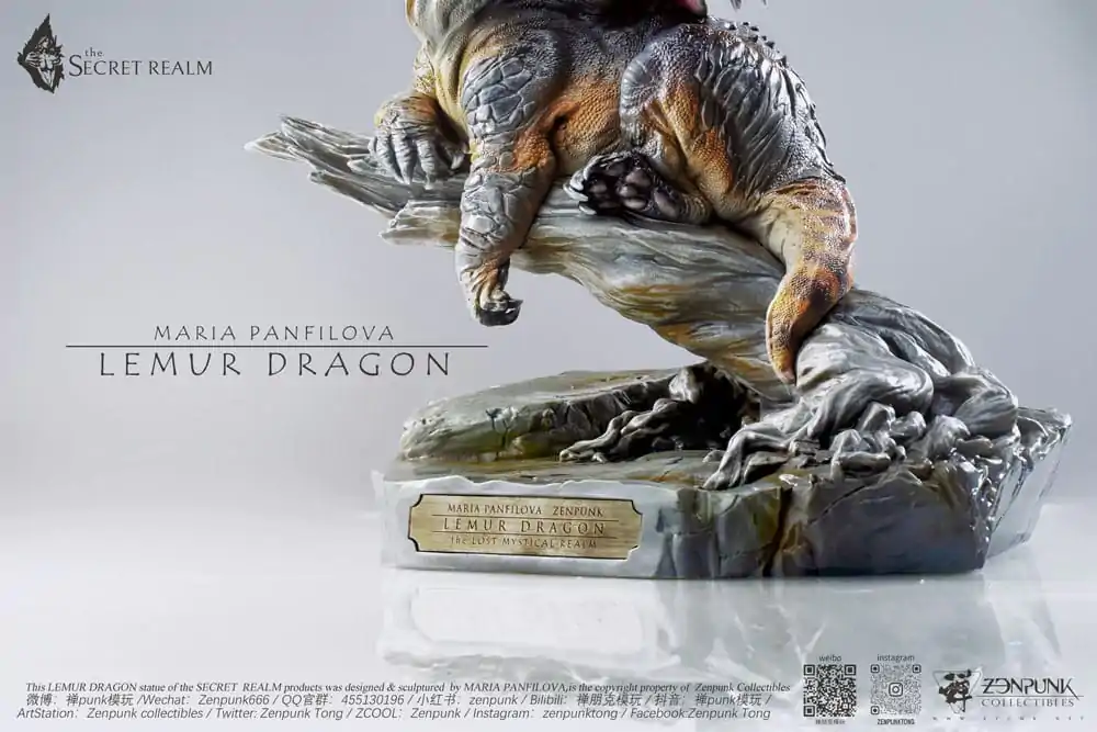 The Secret Realm Lemur Dragon szobor figura 38 cm termékfotó