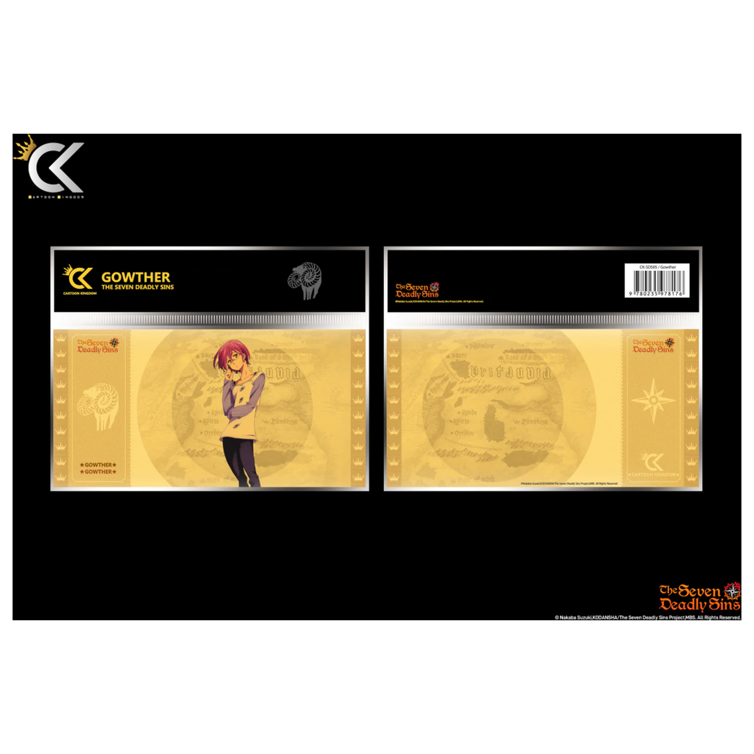The Seven Deadly Sins Gowther Golden Ticket termékfotó