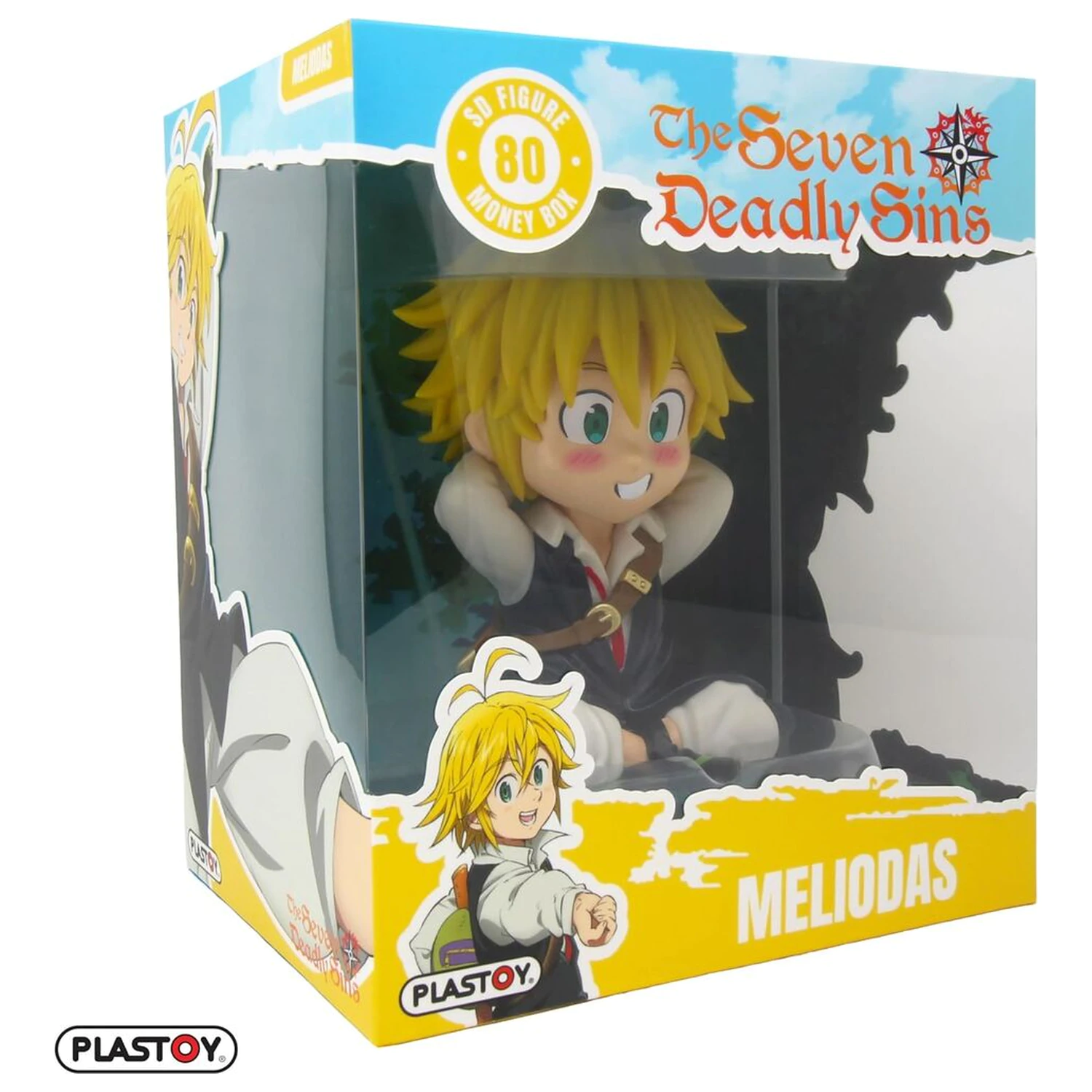 The Seven Deadly Sins Meliodas persely figura 14cm termékfotó