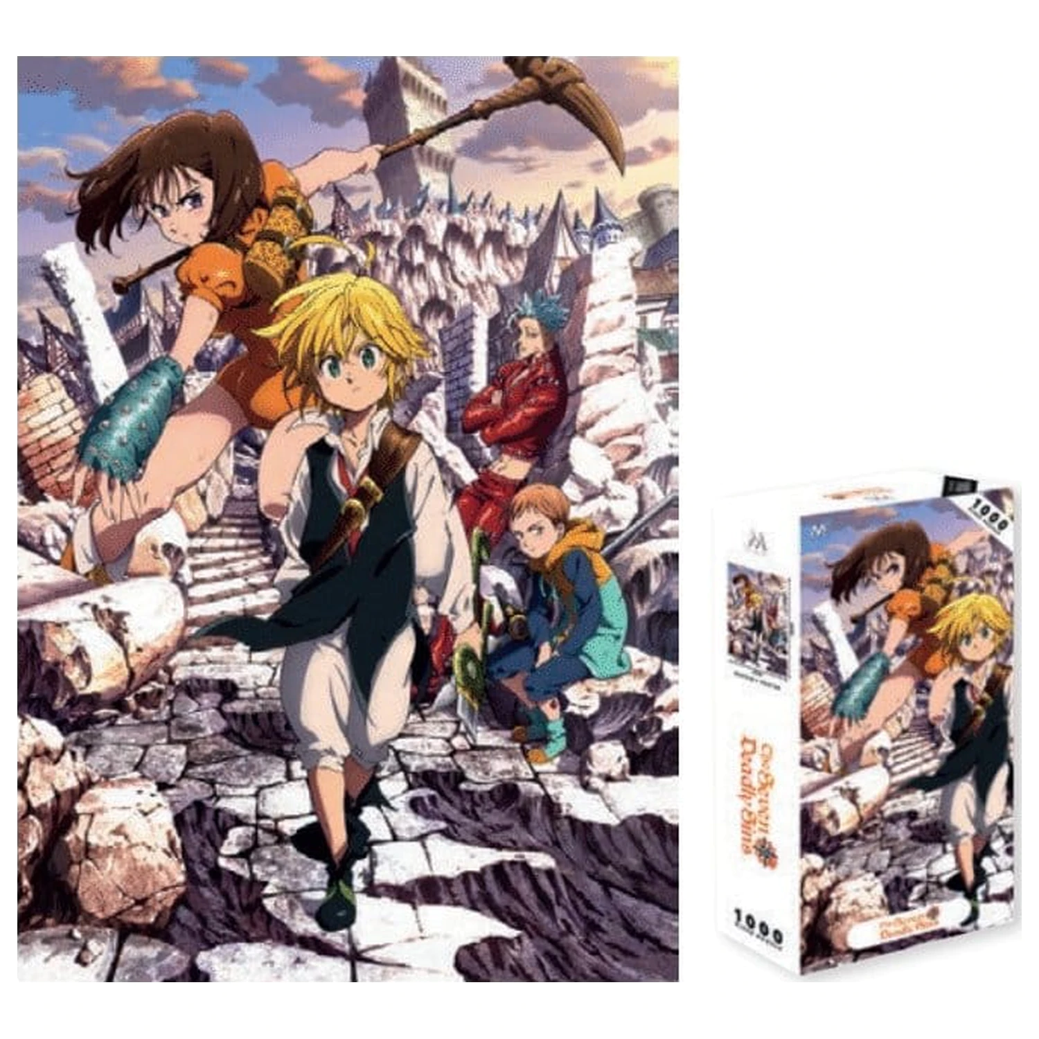 The Seven Deadly Sins puzzle (1000 db)  termékfotó