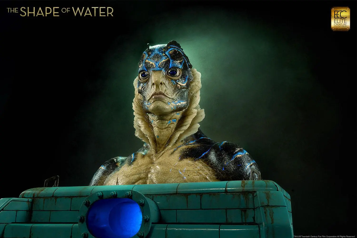 The Shape of Water Life-Size Amphibian Man mellszobor figura 71 cm termékfotó