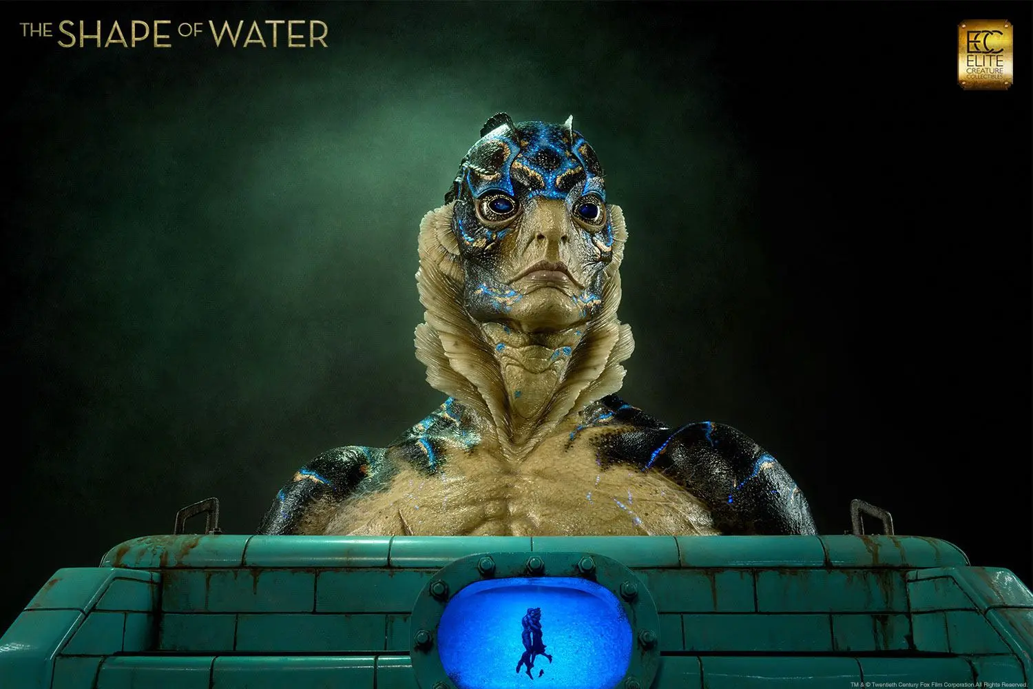 The Shape of Water Life-Size Amphibian Man mellszobor figura 71 cm termékfotó