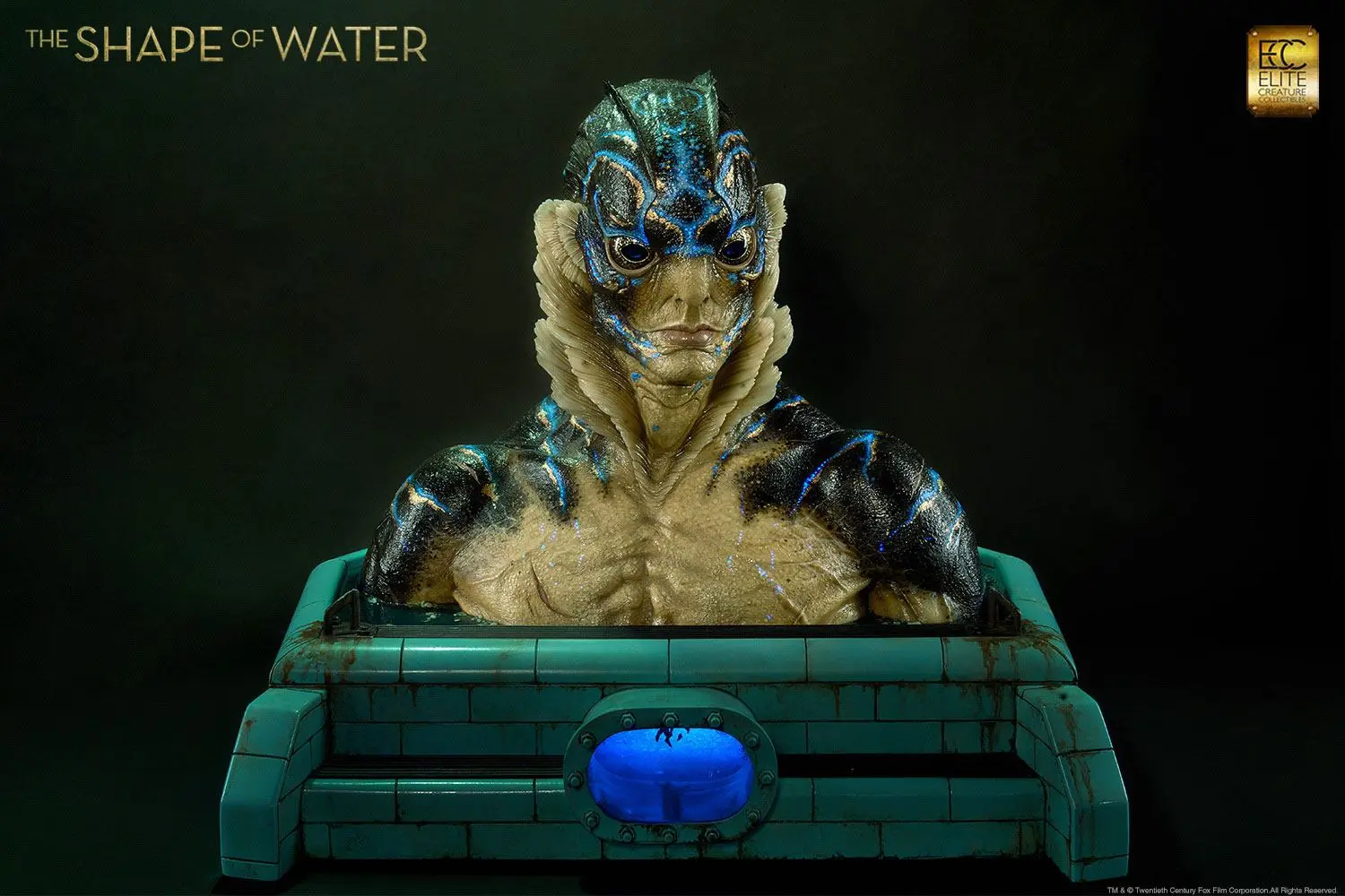 The Shape of Water Life-Size Amphibian Man mellszobor figura 71 cm termékfotó