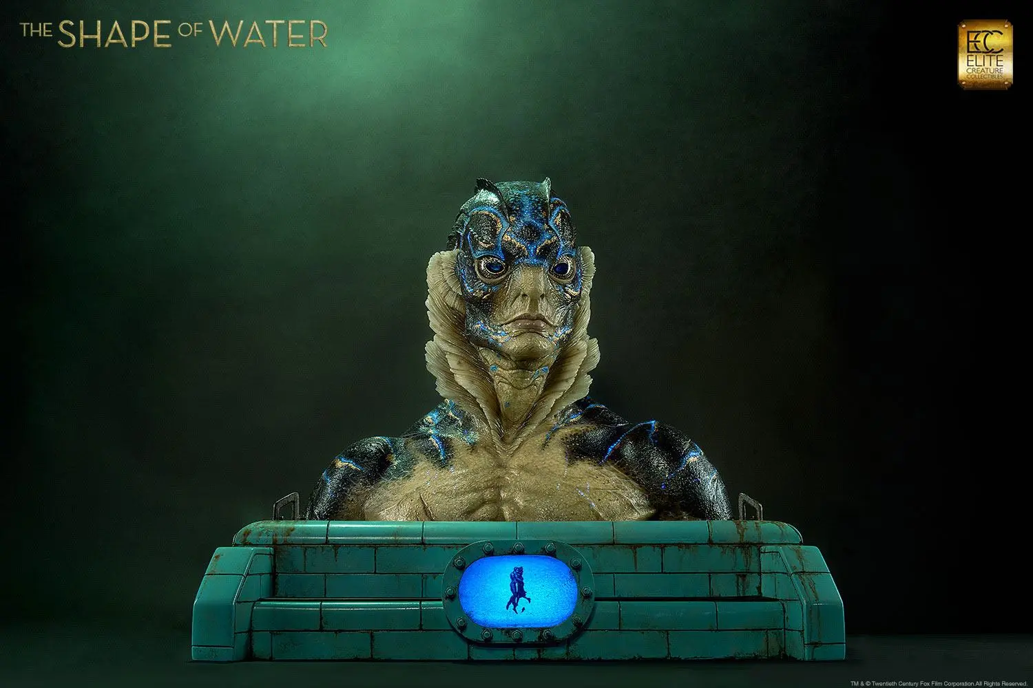 The Shape of Water Life-Size Amphibian Man mellszobor figura 71 cm termékfotó