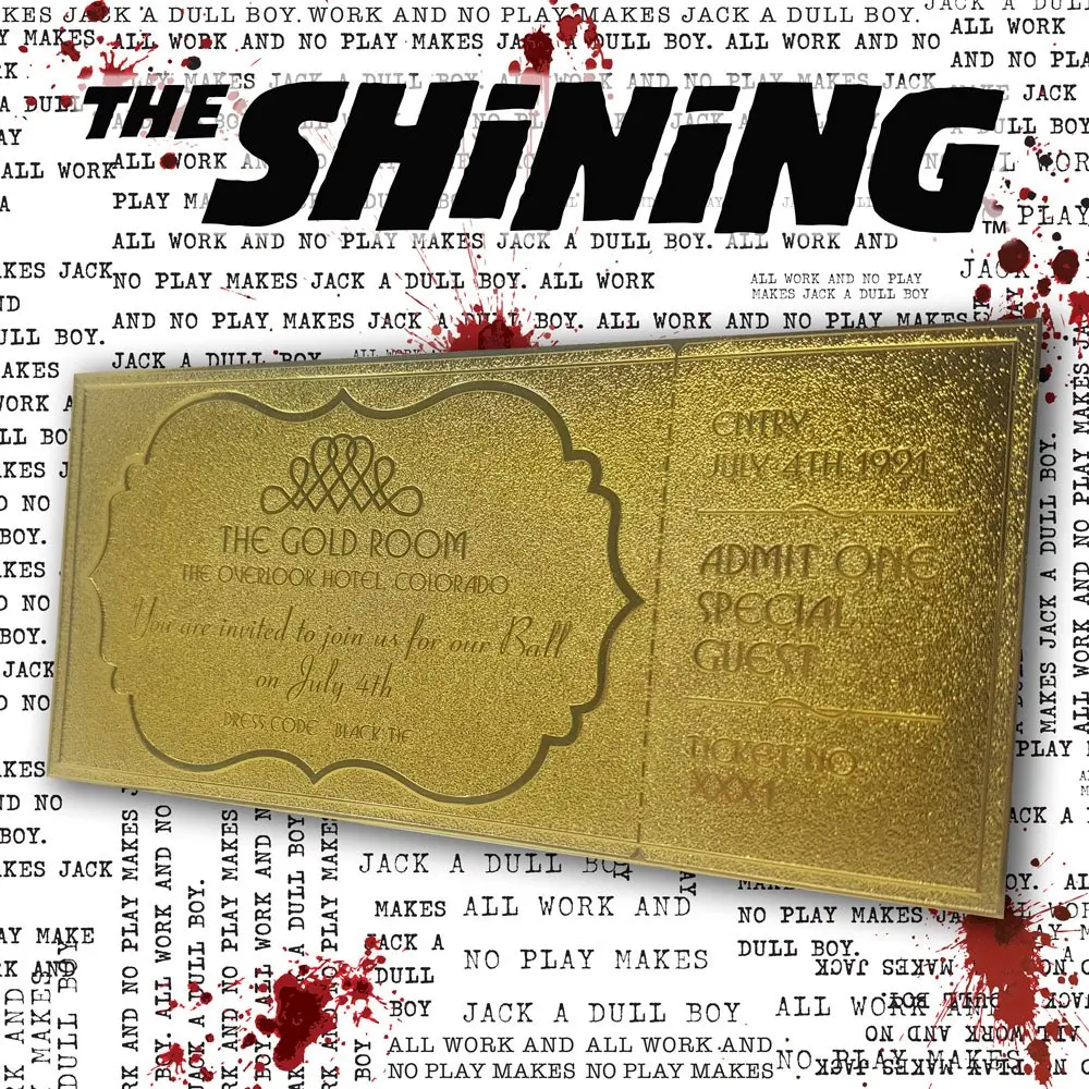 The Shining Gyrosphere Collectible Ticket replika (aranyozott) termékfotó