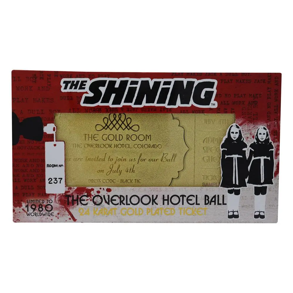 The Shining Gyrosphere Collectible Ticket replika (aranyozott) termékfotó