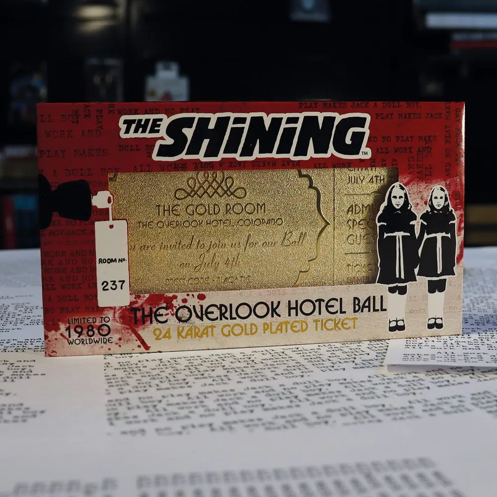 The Shining Gyrosphere Collectible Ticket replika (aranyozott) termékfotó