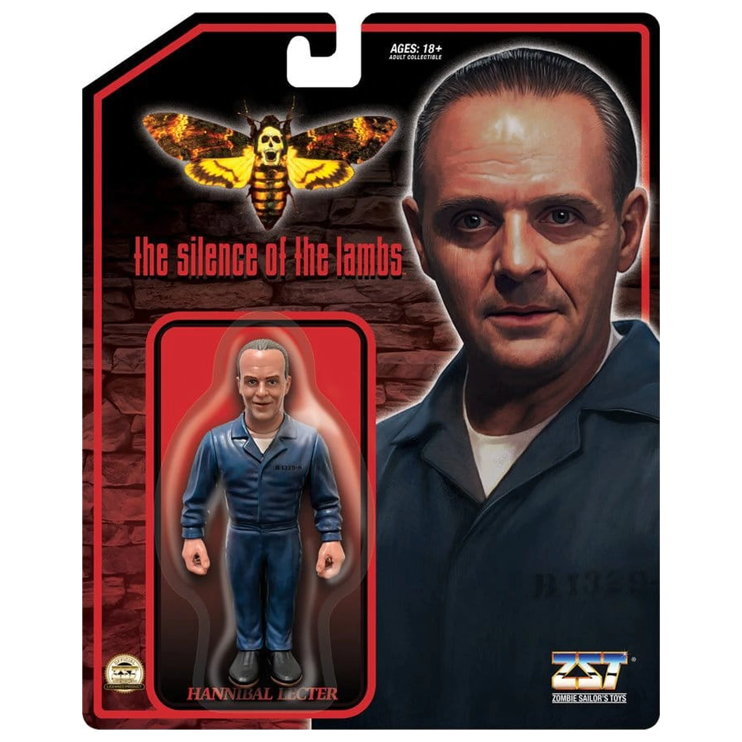 The Silence of the Lambs Zombie Sailor's Toys Hannibal Lecter akciófigura 11 cm termékfotó