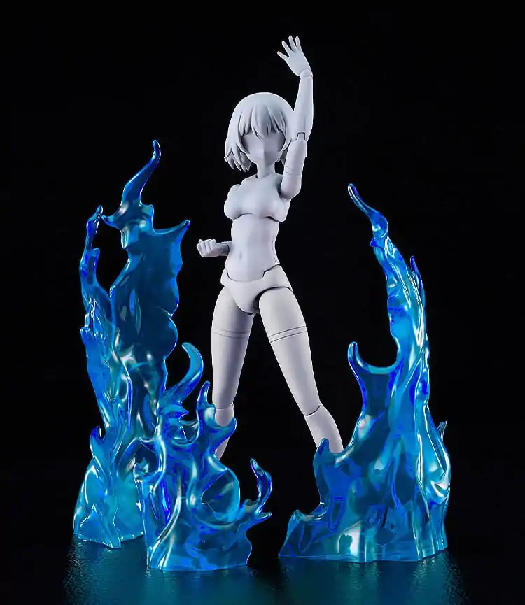 The Simple Effect Parts for Figures Flames: Blue termékfotó