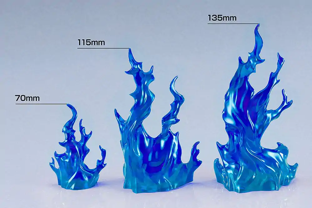 The Simple Effect Parts for Figures Flames: Blue termékfotó