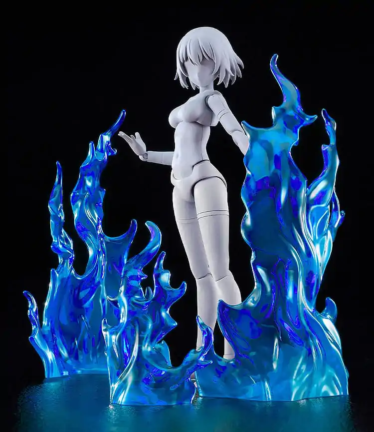The Simple Effect Parts for Figures Flames: Blue termékfotó